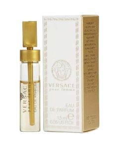 Versace Pour Femme Eau De Parfum Vial On Card For Women