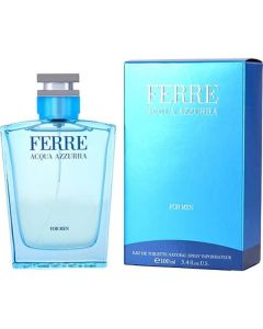 Ferre Acqua Azzurra  Edt Spray 3.4 Oz For Men