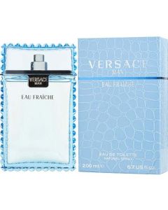 Versace Man Eau Fraiche Edt Spray 6.7 Oz For Men