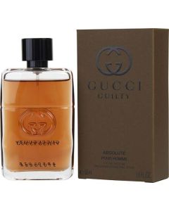 Gucci Guilty Absolute Eau De Parfum Spray 1.6 Oz For Men