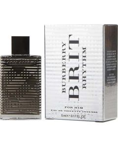 Burberry Brit Rhythm Intense Edt 0.17 Oz Mini For Men