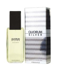 Quorum Silver Edt Spray 3.4 Oz For Men