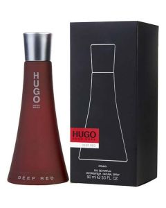 Hugo Deep Red Eau De Parfum Spray 3 Oz For Women