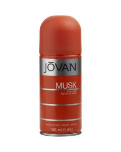 Jovan Musk Deodorant Body Spray 5 Oz For Men