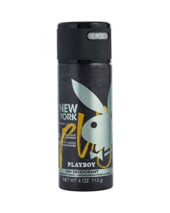 Playboy New York Body Spray 4 Oz For Men