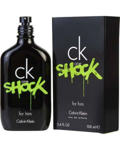 Ck One Shock Edt Spray 3.4 Oz For Men