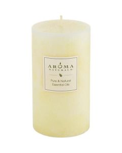 Peace Pearl Aromatherapy One 2.75x5 Inch Pillar Aromatherapy Candle.  Combines The Essential Oils Of Orange, Clove & Cinnamon To Create A Warm And Comfortable Atmosphere.  Burns Approx. 70 Hrs. For Unisex