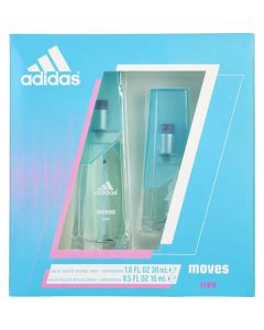 Adidas Moves Edt Spray 1 Oz & Edt Spray 0.5 Oz For Women