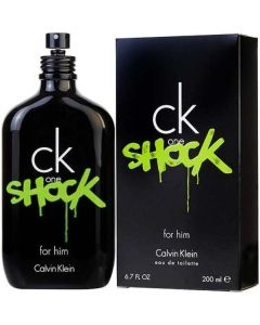 Ck One Shock Edt Spray 6.7 Oz For Men