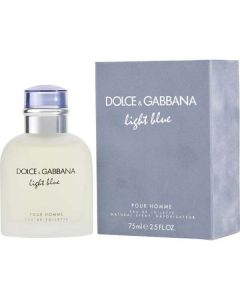 D & G Light Blue Edt Spray 2.5 Oz For Men