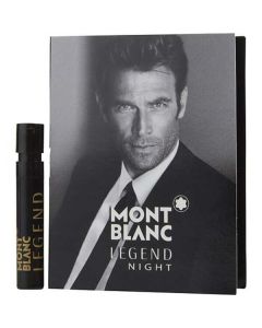 Mont Blanc Legend Night Eau De Parfum Spray Vial For Men