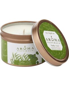 Vitality Aromatherapy One 2.5x1.75 Inch Tin Soy Aromatherapy Candle. Uses The Essential Oils Of Peppermint & Eucalyptus To Create A Fragrance That Is Stimulating And Revitalizing.  Burns Approx. 15 Hrs. For Unisex