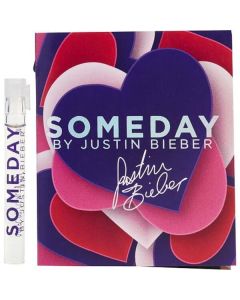 Someday By Justin Bieber Eau De Parfum Vial On Card For Women