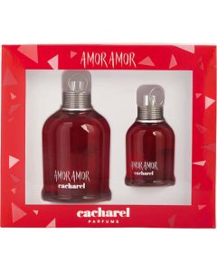 Amor Amor Edt Spray 3.4 Oz & Edt Spray 1 Oz For Women