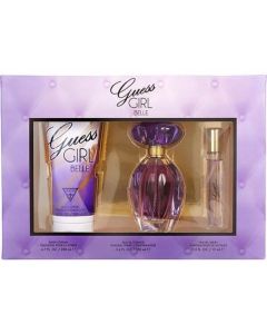 Guess Girl Belle Edt Spray 3.4 Oz & Body Lotion 6.7 & Edt Spray 0.5 Oz For Women