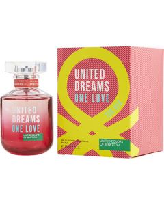 Benetton United Dreams One Love Edt Spray 2.7 Oz (edition 2018) For Women