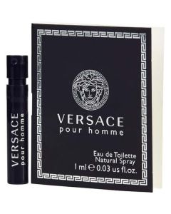 Versace Pour Homme Edt Spray Vial On Card For Men