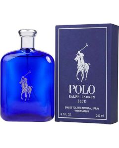 Polo Blue Edt Spray 6.7 Oz For Men