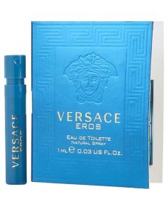 Versace Eros Edt Spray Vial On Card For Men