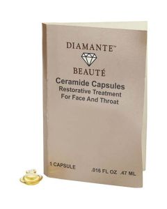 Diamante Beaute Ceramide Restorative Treatment For Face & Throat Capsules--sample Size For Women