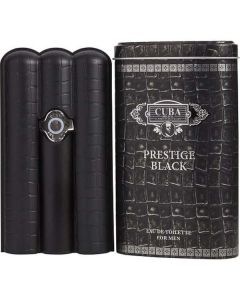 Cuba Prestige Black Edt Spray 3 Oz For Men