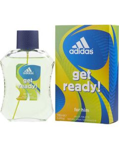 Adidas Get Ready Edt Spray 3.4 Oz For Men