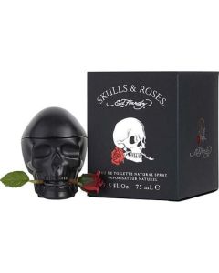 Ed Hardy Skulls & Roses Edt Spray 2.5 Oz For Men