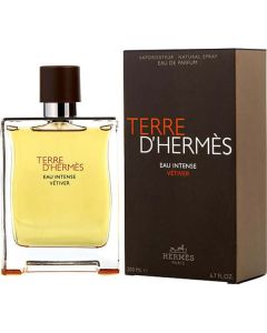 Terre D'hermes Eau Intense Vetiver Eau De Parfum Spray 6.7 Oz For Men