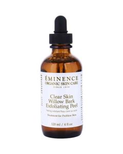 Eminence Clear Skin Willow Bark Exfoliating Peel (with 35 Dual-textured Cotton Rounds) --118ml/4oz For Women