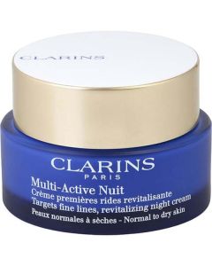 Clarins Multi-active Night Targets Fine Lines Revitalizing Night Cream - For Normal To Dry Skin  --50ml/1.7oz For Women