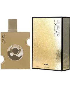 Ajmal Evoke Gold Eau De Parfum Spray 3 Oz For Men