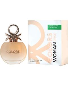 Colors De Benetton Women Rose Edt Spray 2.7 Oz For Women