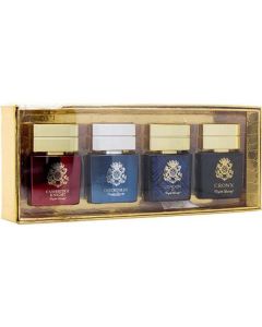 English Laundry Variety 4 Piece Mens Variety With London & Crown & Oxford Blue & Cambridge Knight And All Are Edp 0.68 Oz For Men