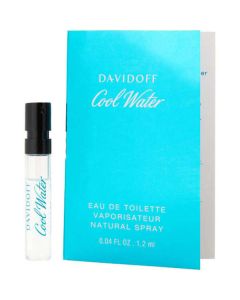 Cool Water Edt Spray 0.04 Oz Vial On Card For Men