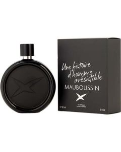 Mauboussin Une Histoire D'homme Irresistible Eau De Parfum Spray 3 Oz For Men