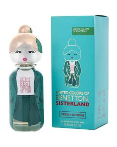 Benetton Sisterland Green Jasmine Edt Spray 2.7 Oz For Women