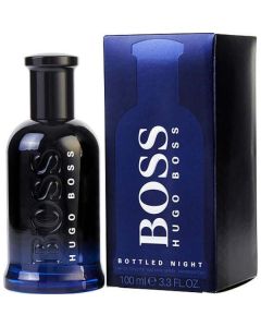 Boss Bottled Night Edt Spray 3.3 Oz For Men