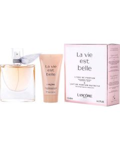 La Vie Est Belle L'eau De Parfum Spray Refillable 1.7 Oz & Body Lotion 1.7 Oz (travel Offer) For Women