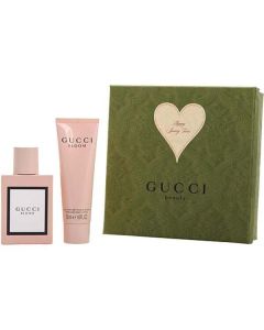 Gucci Bloom Eau De Parfum Spray 1.6 Oz & Body Lotion 1.6 Oz For Women