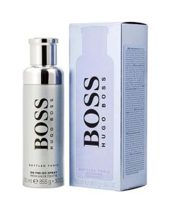 Boss Bottled Tonic On The Go Fresh Edt Spray 3 Oz For Men