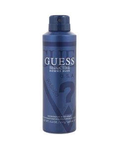 Guess Seductive Homme Blue Body Spray 6 Oz For Men