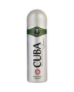 Cuba Green Body Spray 6.7 Oz For Men