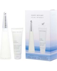 L'eau D'issey Edt Spray 3.3 Oz & Body Cream 2.6 Oz (travel Offer) For Women