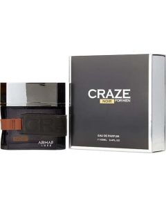 Armaf Craze Noir Eau De Parfum Spray 3.4 Oz For Men