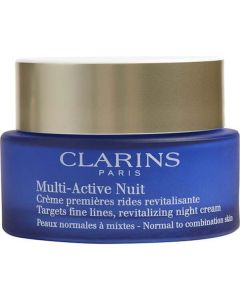 Clarins Multi-active Night Targets Fine Lines Revitalizing Night Cream - For Normal To Combination Skin  --50ml/1.6oz For Women