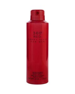 Perry Ellis 360 Red Body Spray 6 Oz For Men