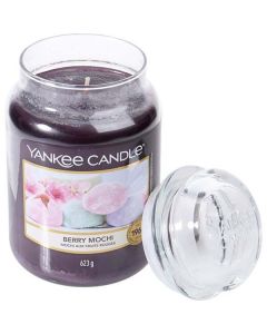 Yankee Candle Berry Mochi Scented Large Jar 22 Oz For Unisex