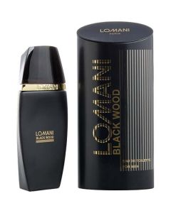 Lomani Black Wood Edt Spray 3.4 Oz For Men