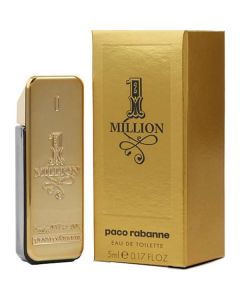 Paco Rabanne 1 Million Edt 0.17 Oz Mini For Men