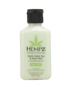 Hempz Exotic Green Tea & Asian Pear Herbal Body Moisturizer --66ml/2.25oz For Unisex